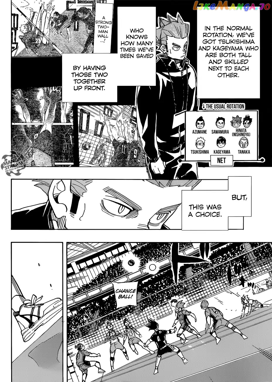 Haikyuu!!, Chapter 348 image 06